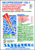 NEOPREDISAN 135-1 - Desinfektion gegen ausgeschiedene Endoparasiten in der Veterinärhygiene